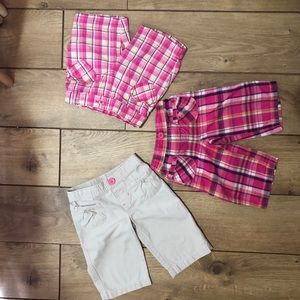 Jumping Beans Capris and Shorts Bundle 2T
